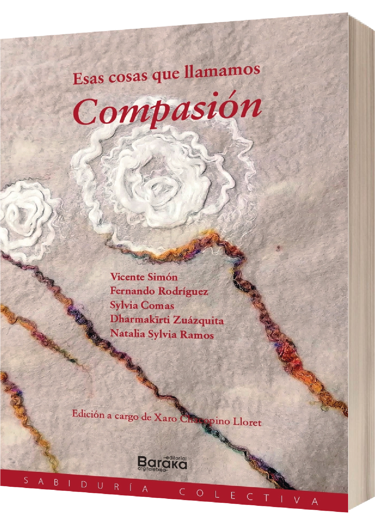 Libro "Esas cosas que llamamos Compasión" portada ecqlc mesa de trabajo 1